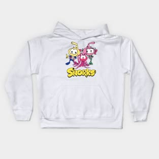 Swim along Snorks Cast Tribute Kids Hoodie